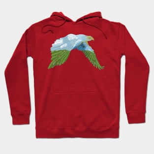 Eagle Rare. Original Art BullShirtCo. Hoodie